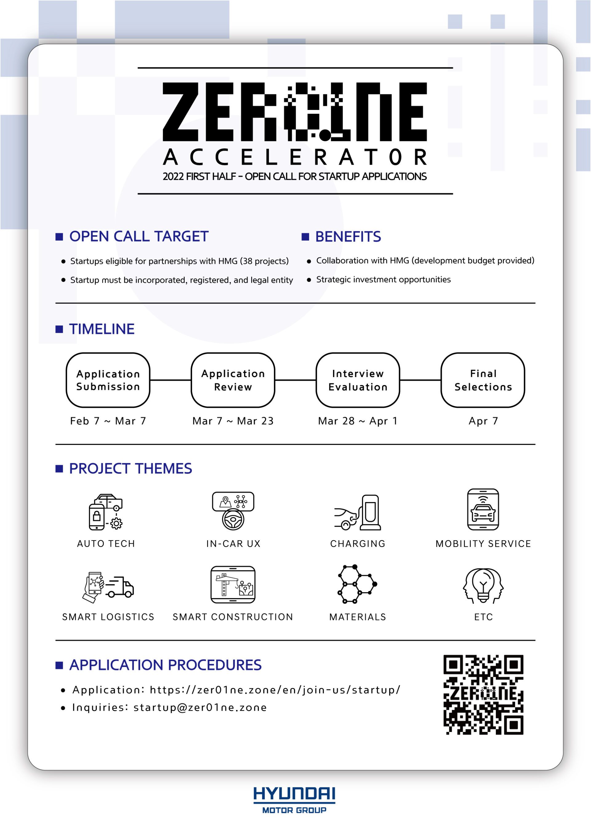 Hyundai Motor Group announce ZERO1NE Accelerator program » World ...