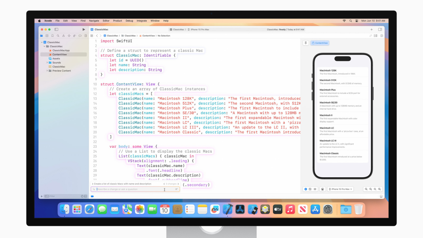 Apple unveiled a suite of innovative new tools and resources designed to enable developers worldwide to create more powerful and efficient apps across all Apple platforms