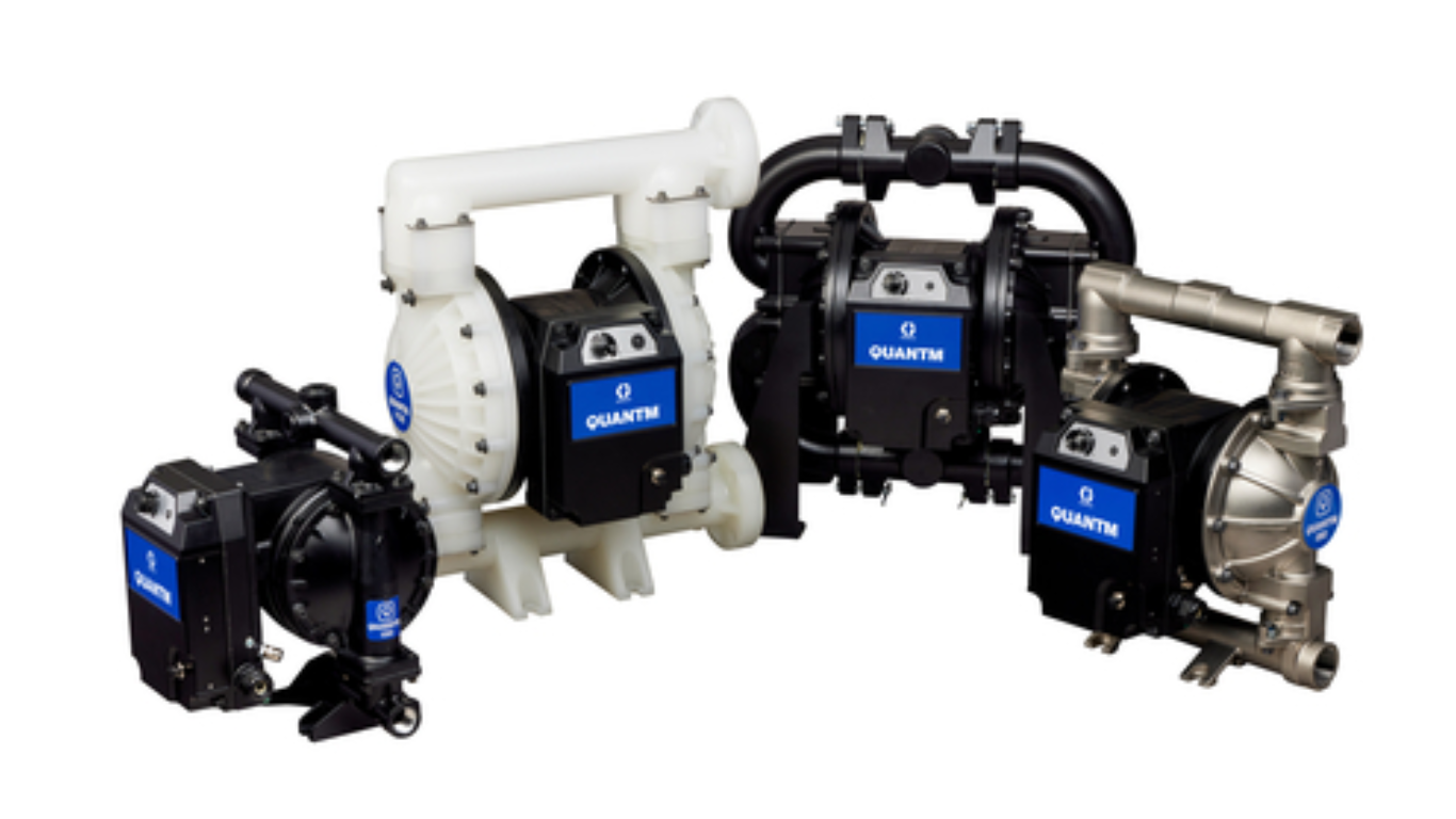 QUANTM electric double diaphragm (EODD) pumps are purpose-built to match the needs of today’s factories (Photo courtesy: Business Wire)