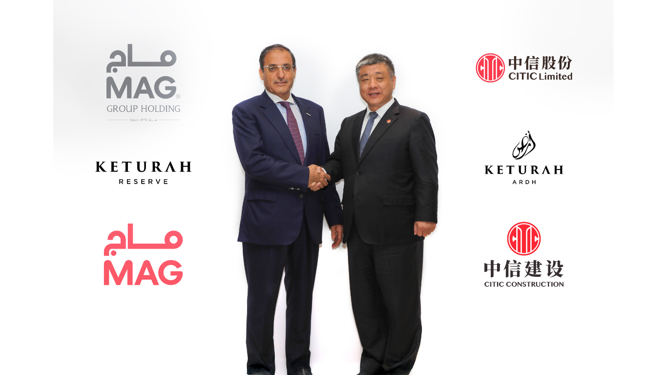 MAG GROUP and Citic Limited Sign USD 6 Billion MOU for Keturah Ardh Project in Dubai