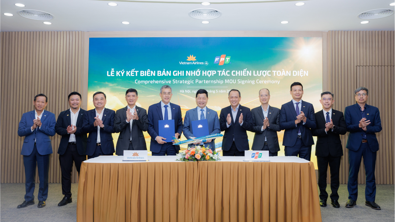 Vietnam Airlines and FPT Expand Strategic Alliance to Accelerate Digital Aviation Transformation