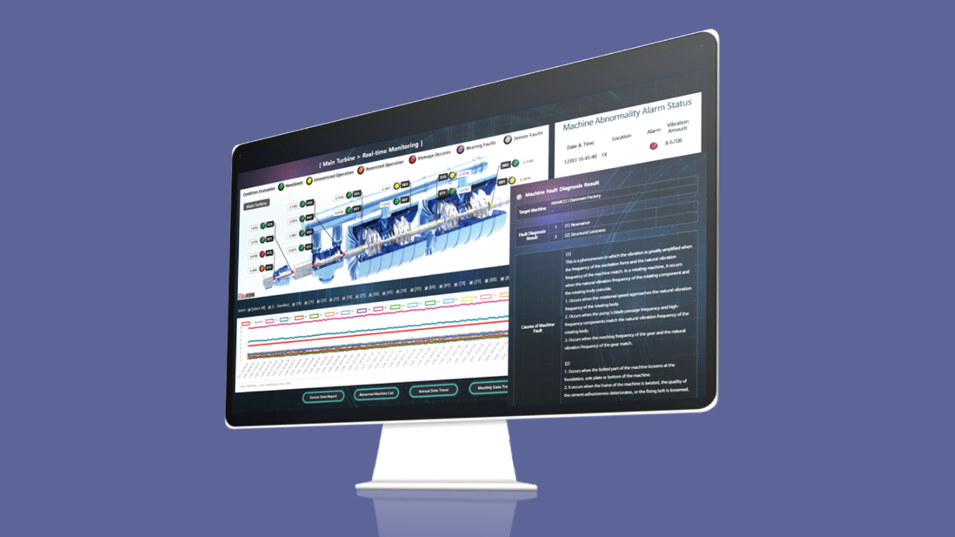 FutureMain Co. Ltd., a leading provider of industrial AI-based predictive maintenance solutions from South Korea, has over 35 years of experience in various industrial sites such as power plants, oil, steel and chemicals. This extensive experience has enabled Futuremain to develop ExRBM, a predictive maintenance solution built entirely with their technology.