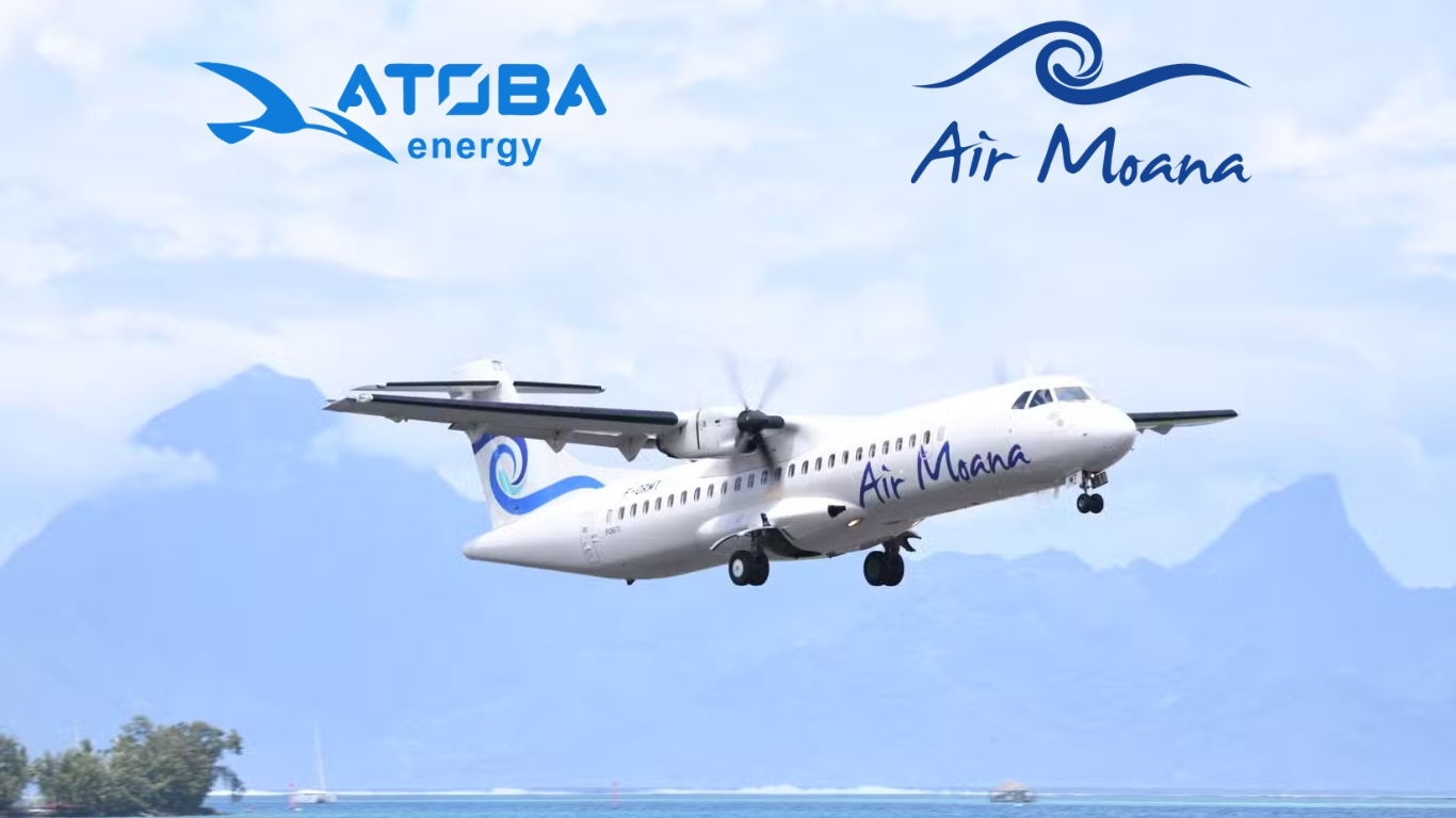 ATOBA Energy and Air Moana Partnership to Accelerate SAF Rollout in French Polynesia
