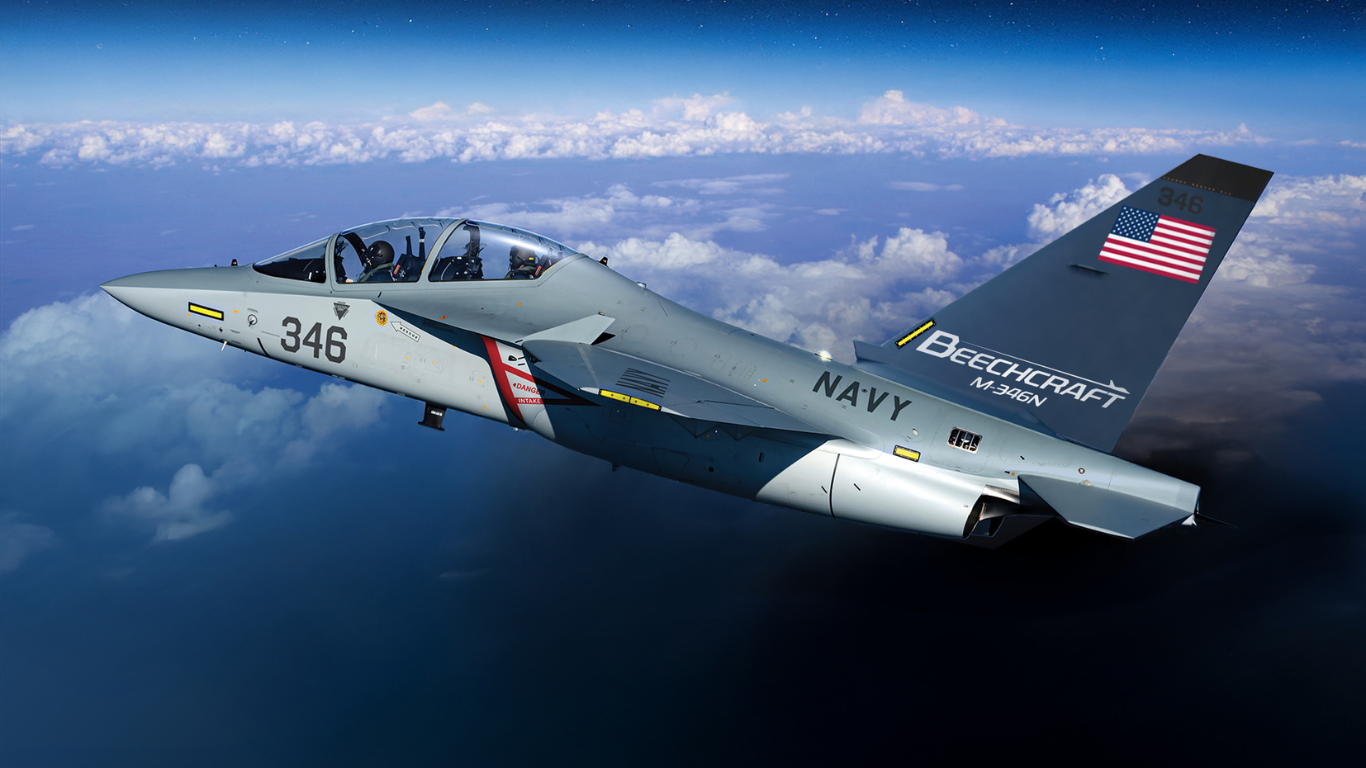 Beechcraft M-346N Debuts as Turnkey Solution for U.S. Navy Jet Training