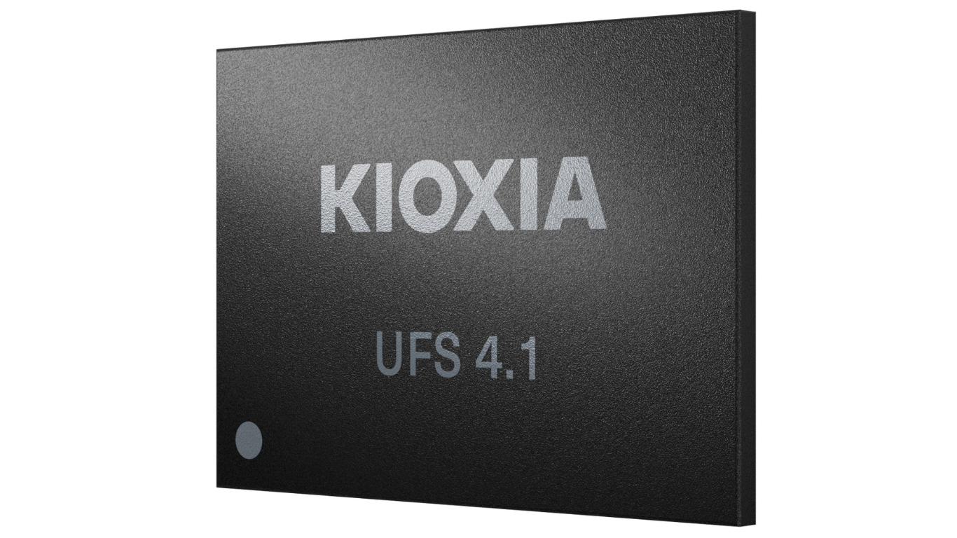 Kioxia Samples UFS 4.1 Embedded Flash Memory Devices