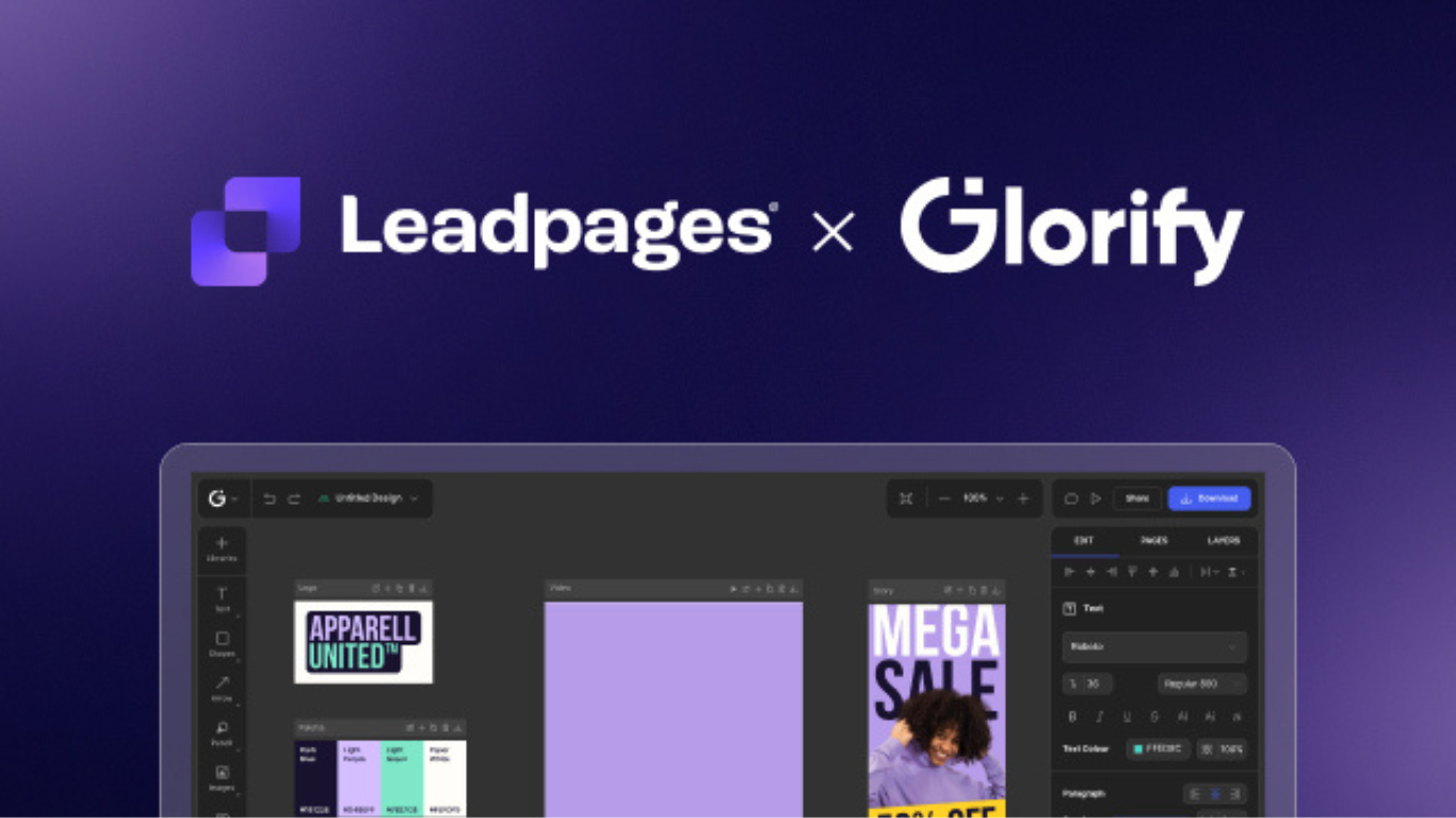 Leadpages Acquires Glorify to Enhance Conversion Campaign Tools for SMB & Enterprise Marketers