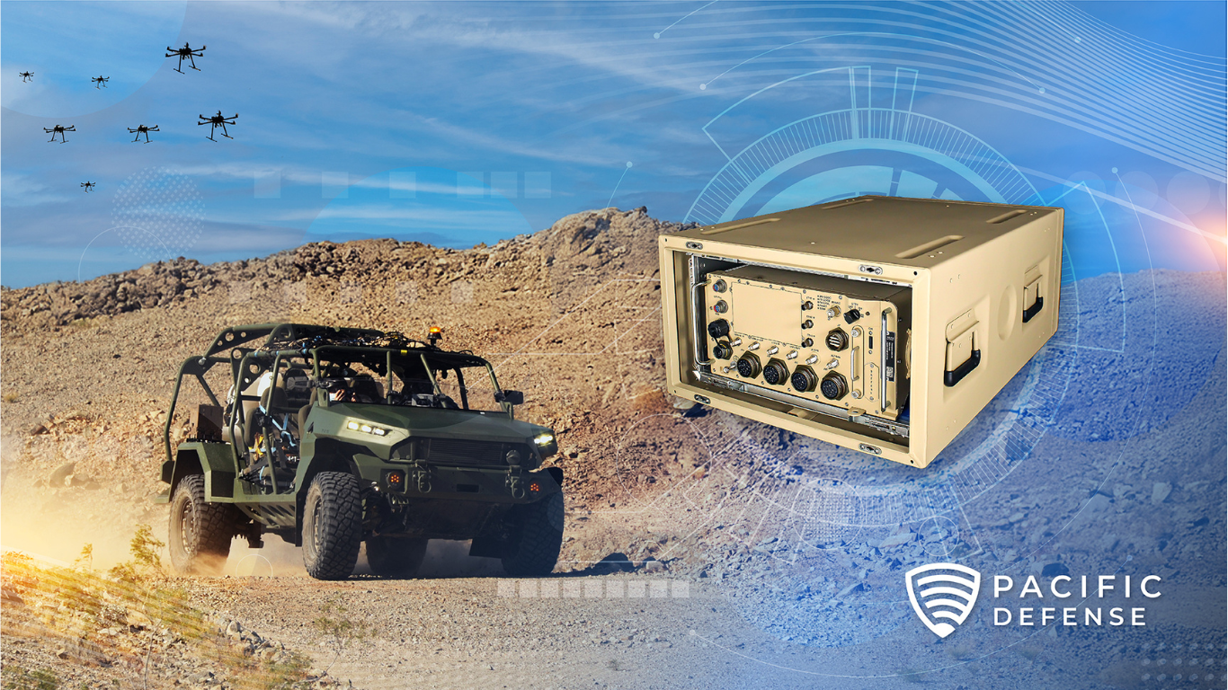 Pacific Defense Unveils SABER: Multi-Function EW System for Multi-Domain Missions