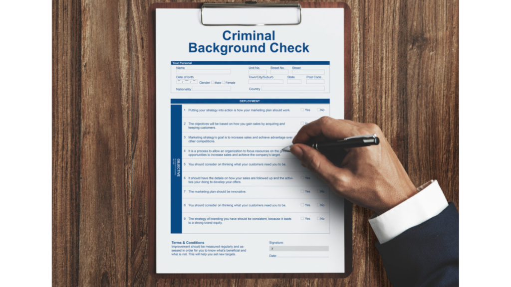 10 Things You Should Know About Checking Your National Criminal Record. https://www.freepik.com/free-photo/criminal-background-check-insurance-form-concept_17139987.htm#fromView=search&page=1&position=10&uuid=ea81d8b1-b68f-4cb2-93d3-8aa602f45d13&query=10+Things+You+Should+Know+About+Checking+Your+National+Criminal+Record