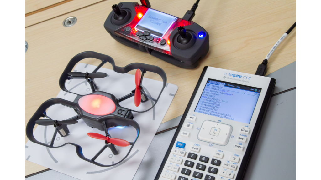Robolink Brings Drone Coding to Classrooms via TI Graphing Calculators