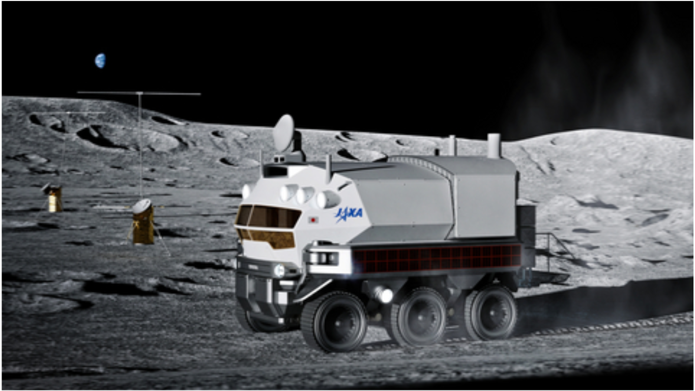 Conceptual drawing of the manned pressurized rover JAXA TOYOTA (Image Courtesy: Business Wire)
