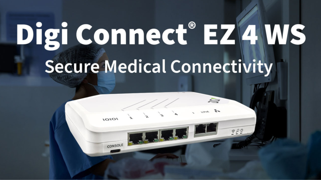 Digi International Launches Serial Server Digi Connect EZ 4 WS For Use in Medical Settings (Image Courtesy: BusinessWire)