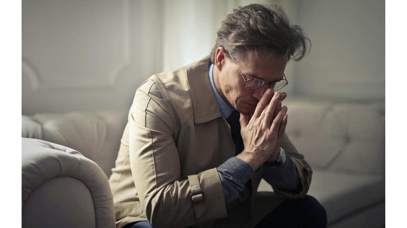 Financial Challenges for Injured Business Owners Photo by Andrea Piacquadio: https://www.pexels.com/photo/sad-mature-businessman-thinking-about-problems-in-living-room-3772618/
