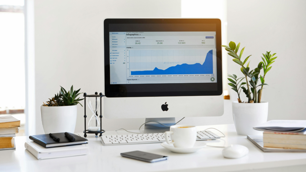 Growth on Demand: How Agency Agility Is Powering Business Expansion https://www.pexels.com/photo/silver-imac-displaying-line-graph-placed-on-desk-572056/