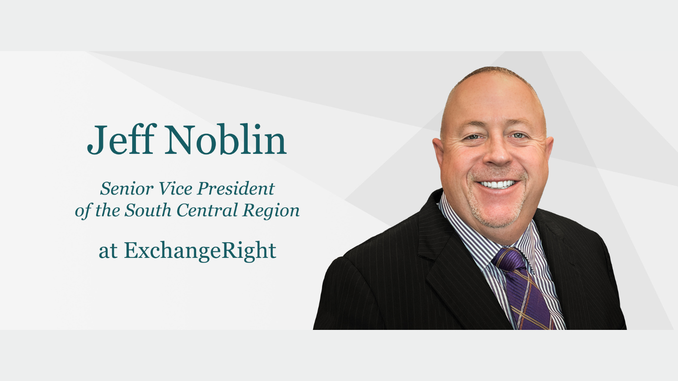 Jeff Noblin, ExchangeRight's new senior vice president of the South Central region. (Image Courtesy: BusinessWire)