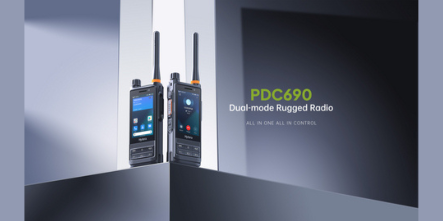 Hytera Dual-Mode Rugged Radio PDC690 (Image Courtesy: Businesswire)