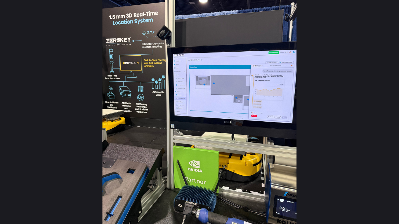 ZeroKey unveils OmniVisor AI powered by Quantum RTLS ZeroKey Launches OmniVisor AI powered by Quantum RTLS. (Image Courtesy: ZeroKey)