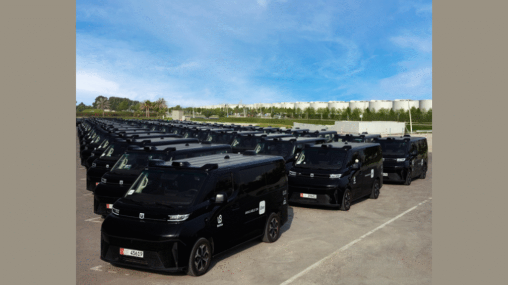 WeRide Robotaxi GXR fleet in Abu Dhabi (Image Courtesy: Business Wire)