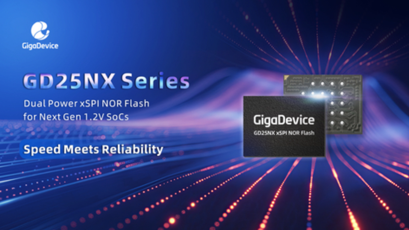igaDevice Launches GD25NX Series xSPI NOR Flash with Dual-Voltage Design (Image Courtesy: Business Wire)