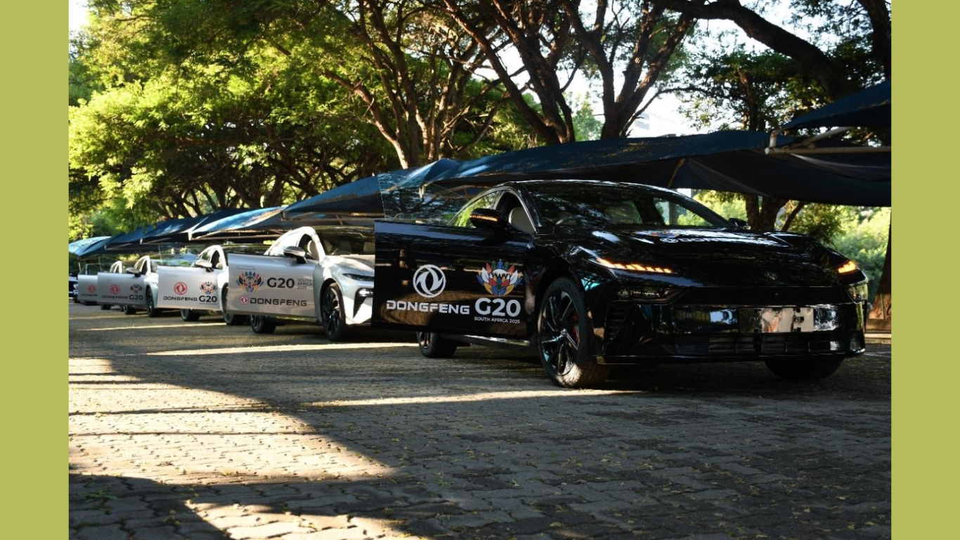 Dongfeng 007 Green Fleet in Action for Summit Transportation Tasks (Image Courtesy: Business Wire)