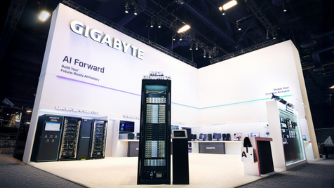 CES 2026 GIGABYTE is “AI Forward,” Showcasing AI Factory, Physical AI, and Agentic AI Solutions (Image Courtesy: Business Wire)