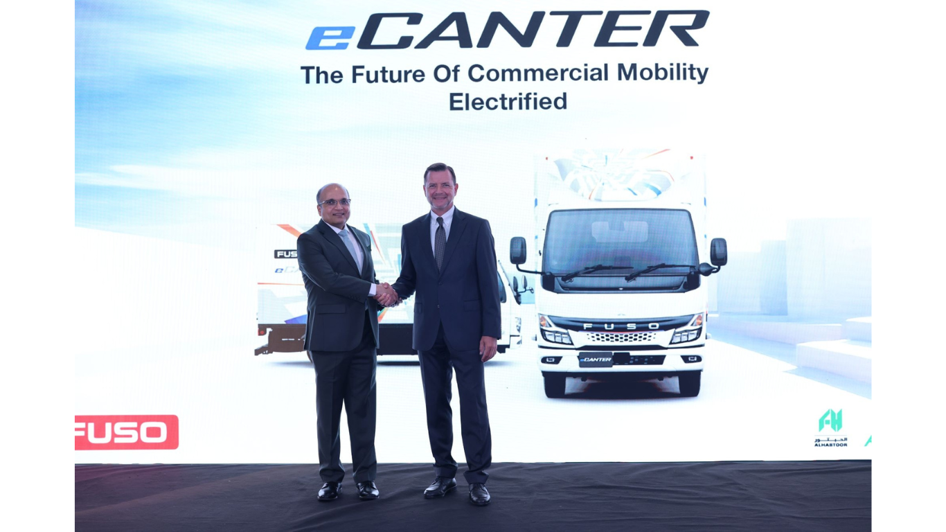 FUSO Unveils New All-Electric eCanter in the UAE