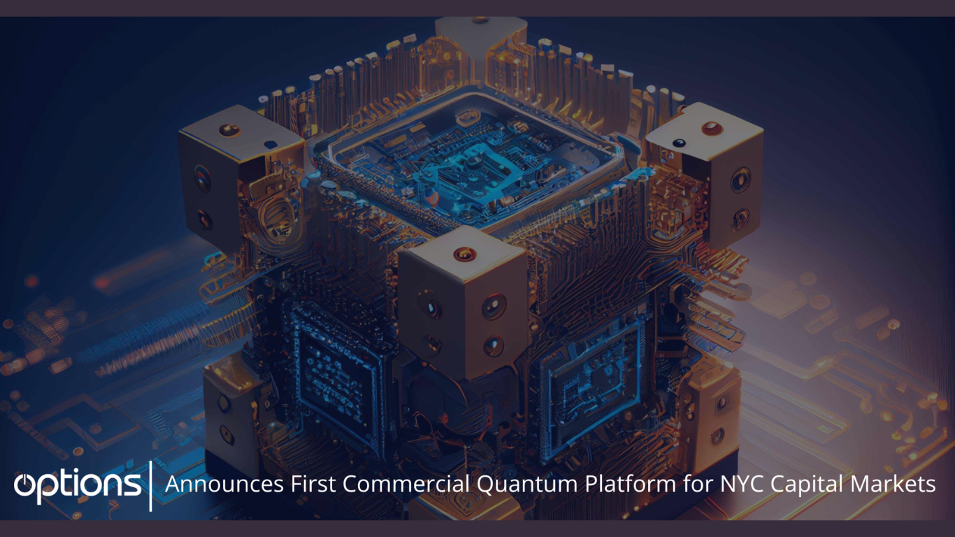 Options Technology announced the availability of the first commercially accessible quantum computing capability in New York City (Image Courtesy: Business Wire)