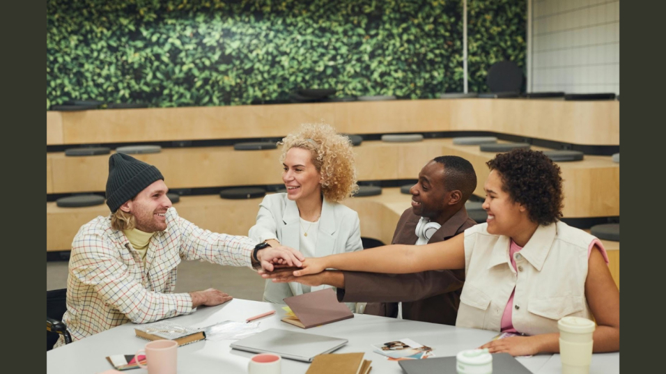 How to Create a Substance-Free Workplace for a Healthier Company Culture (Image source: https://www.pexels.com/photo/people-at-the-office-displaying-teamwork-7495199/)