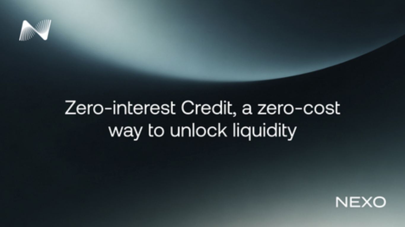 Zero-interest Credit by Nexo (Image Courtesy: Business Wire)