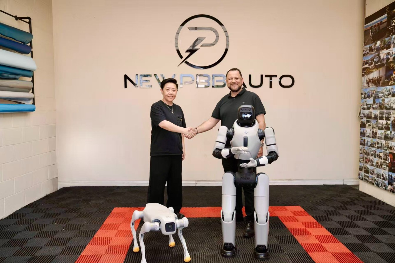 Faraday Future Delivers EAI Robots to New PBB Auto Inc.