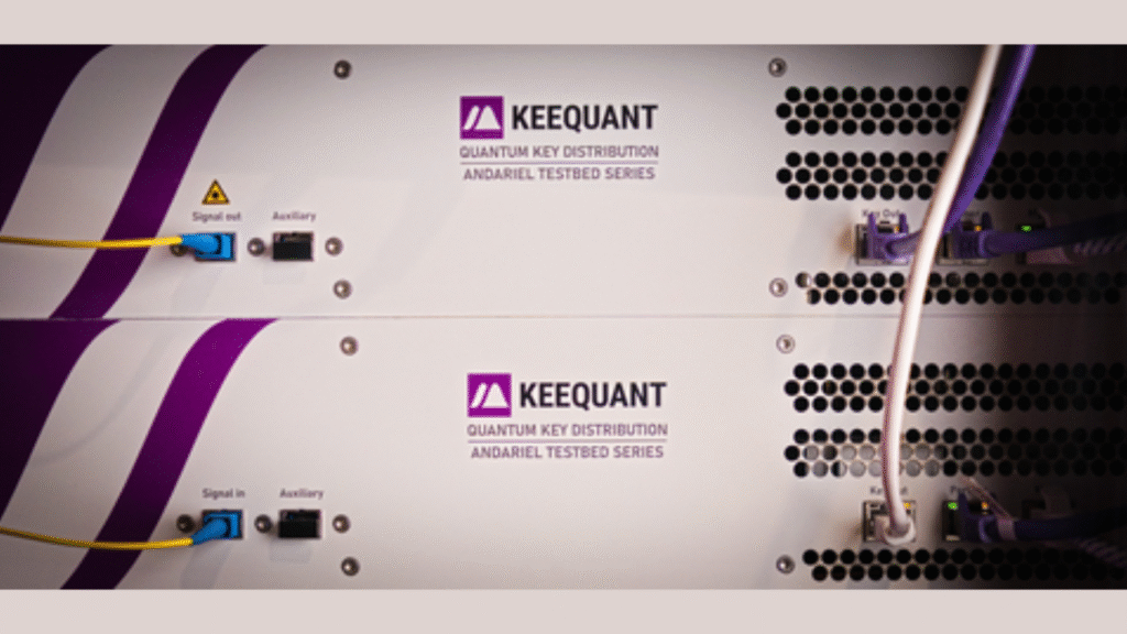 KEEQuant’s current generation QKD systems will be used as a platform for chip-based QKD (Image Courtesy: Business Wire)