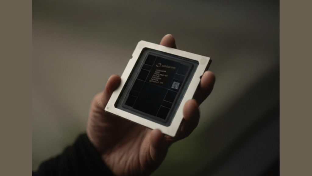 SambaNova SN50 chip boasts a max speed of 5X faster than competitive chips (Image Courtesy: Business Wire)