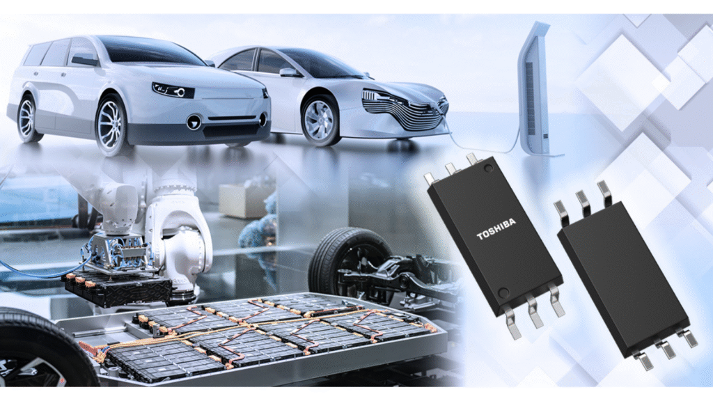 Toshiba Launches Photovoltaic Photocoupler for Automotive Use