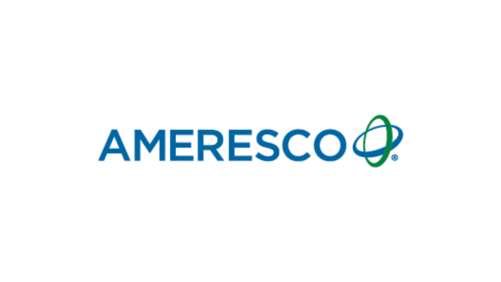 Ameresco Logo; Image credit: Ameresco official web page