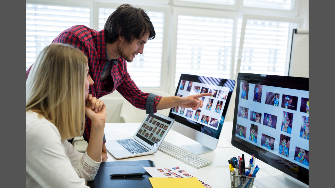 How Businesses Can Streamline Image Processing for Faster Content Delivery (Image source: https://www.magnific.com/free-photo/male-female-graphic-designers-interacting-computer_977346.htm#fromView=image_search&page=1&position=1&uuid=e08ba019-0c9e-4e24-8bbe-329ef0f47b9b&query=Businesses+Can+Streamline+Image+)