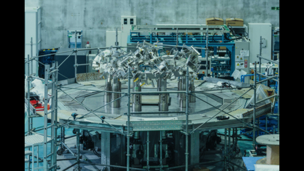 Helical Fusion’s Integrated Demonstration Device, “Helix HARUKA,” currently under construction (photographed at the company’s dedicated workspace within the National Institute for Fusion Science in Gifu, Japan) (Image credit: Business Wire)