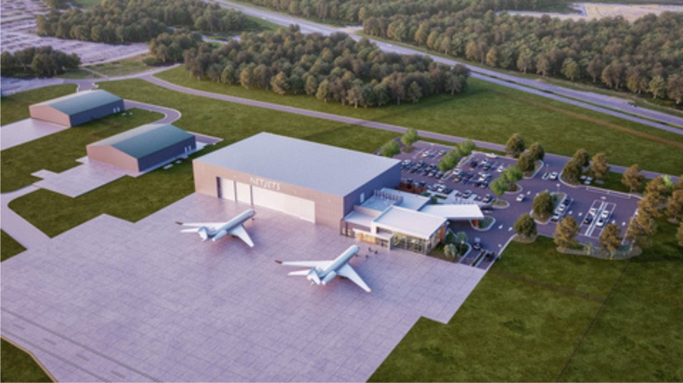 Private ramp, offering 432,000 square feet of space for aircraft parking, will be completed in time for the 2026 golf tournament. (Image Credit: Businesswire)