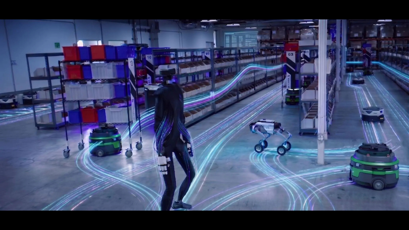 Any robot. Any warehouse. One brain. Now at scale. (Image credit: Skild.ai)