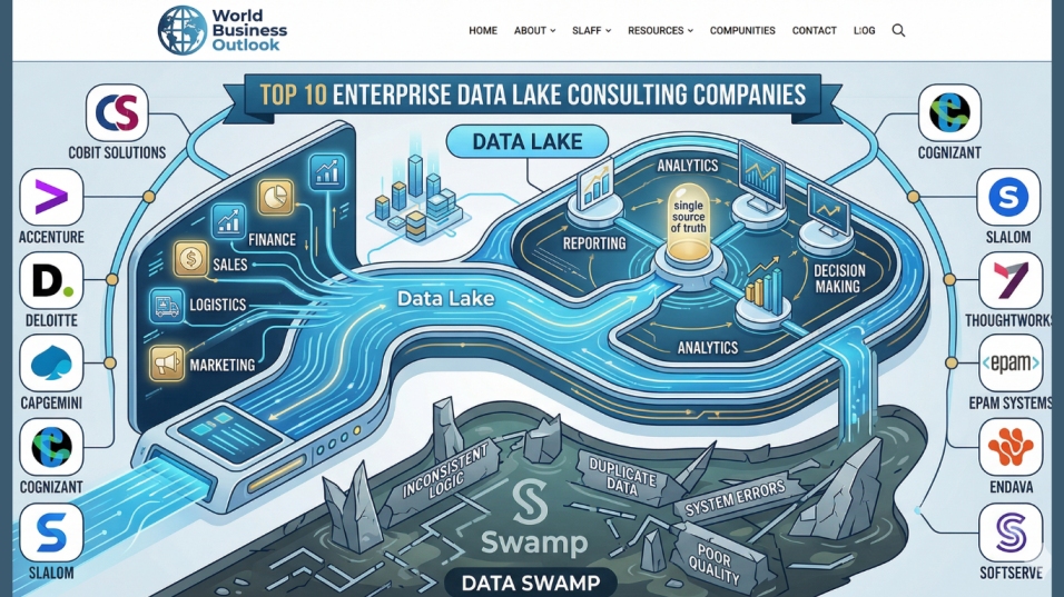 Top 10 Enterprise Data Lake Consulting Companies for Complex Environments (AI-Generated Image)