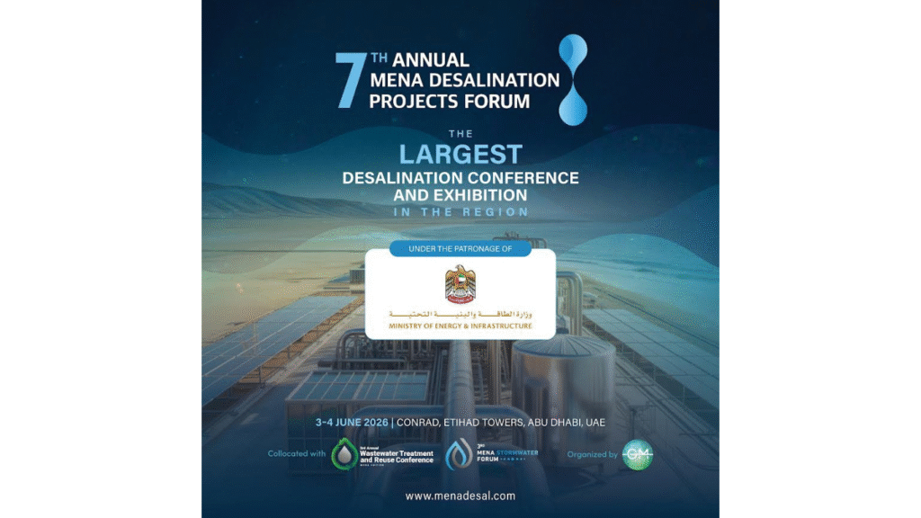 7th Annual MENA Desalination Projects Forum