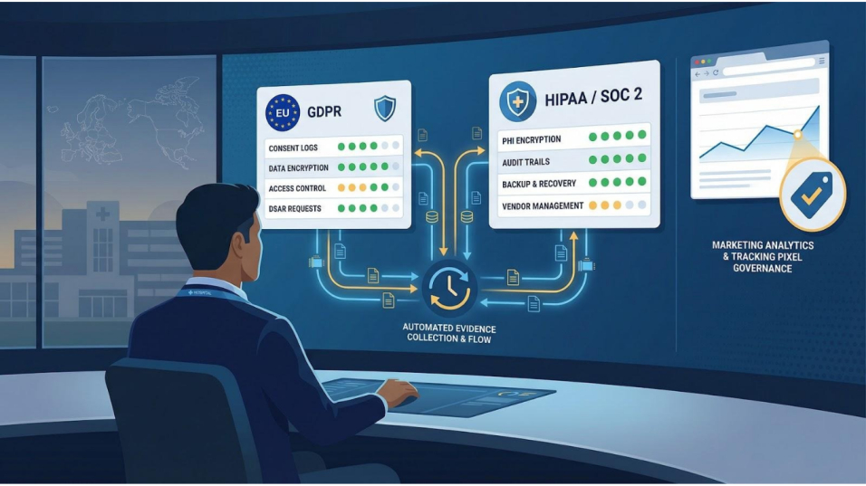 Best Compliance Automation Software for Marketing Data Privacy (GDPR & SOC 2)
