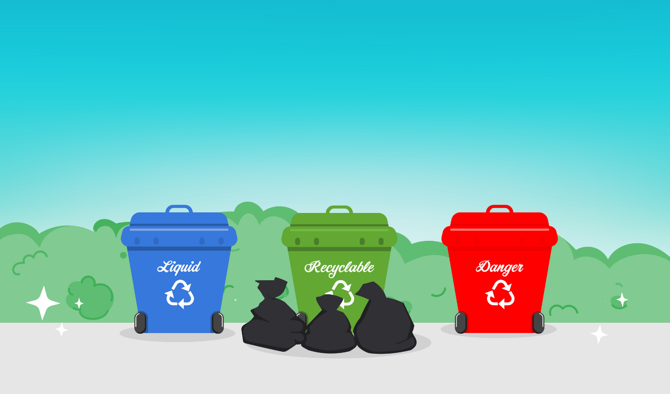 Choosing the right trash bags for commercial and industrial environments. (Image credit: Magnific)