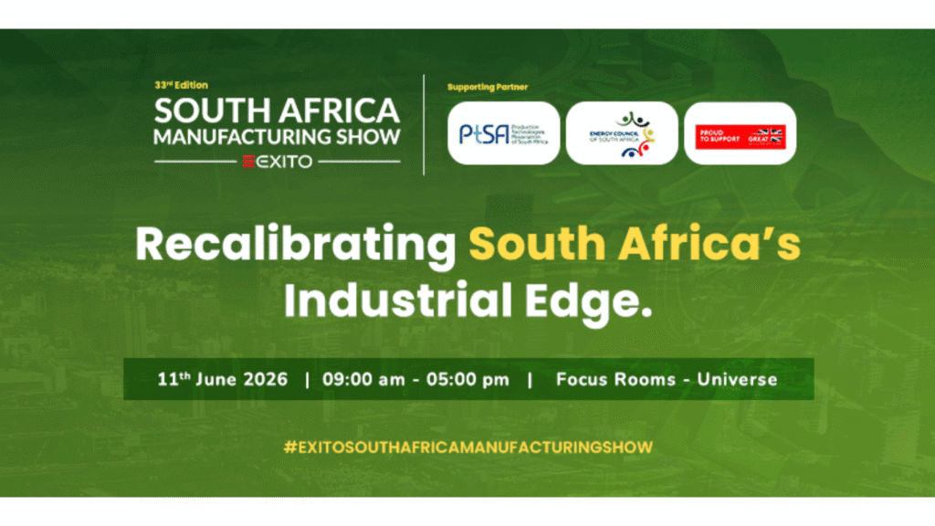 Exito Media Concepts Announces the 33rd Edition of the South Africa Manufacturing Show 2026