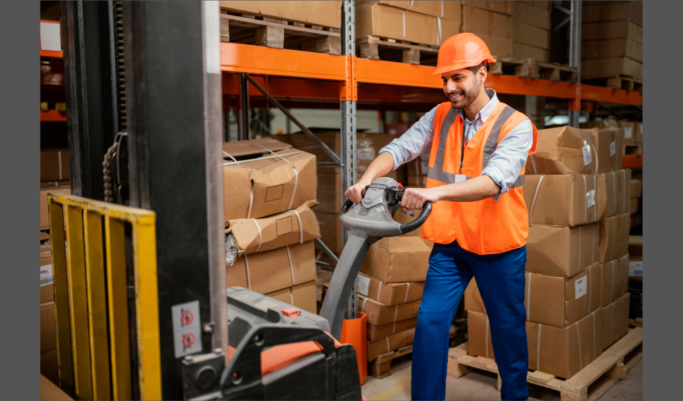 Advanced Material Handling Solutions for Safe and Efficient Bulk Container Processing. (Image credit: Magnific)