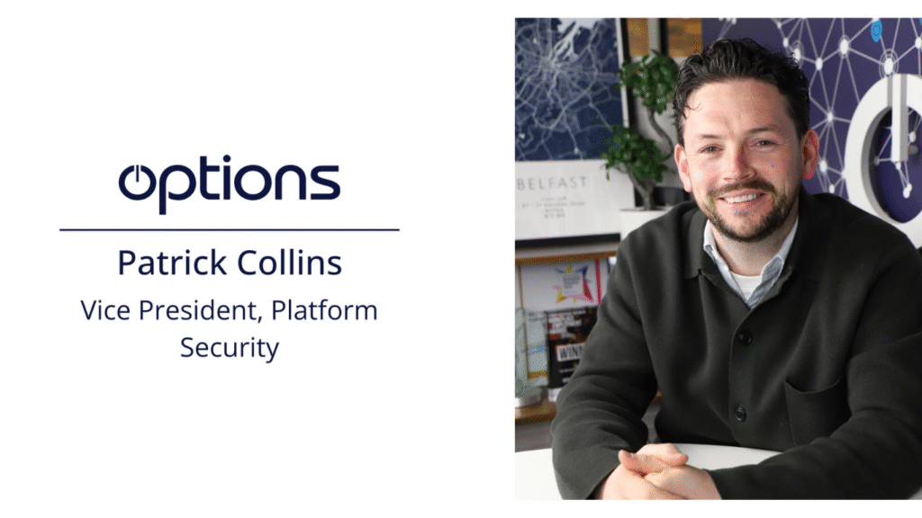 Patrick Collins Named VP of Platform Security at Options