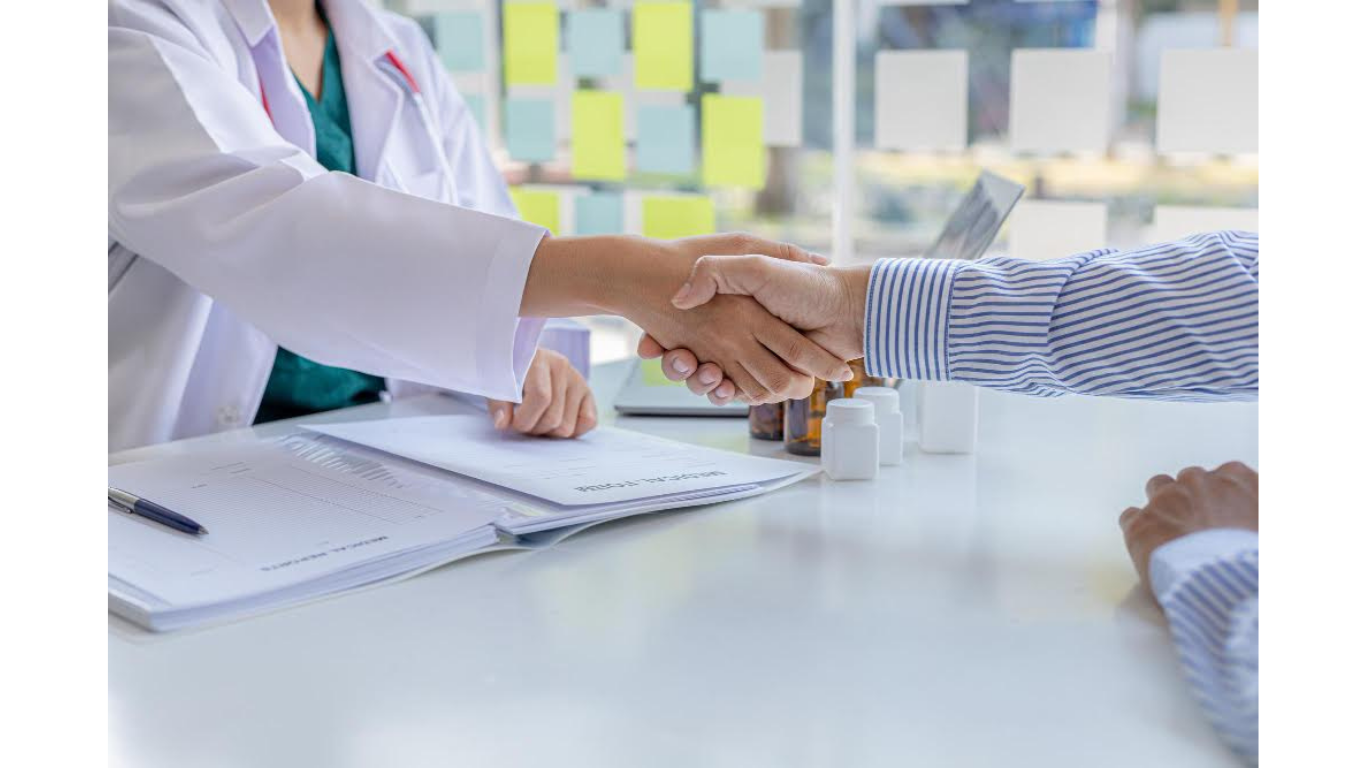 Polpharma Biologics and Tuteur Sign Biosimilar Licensing Deal. https://www.magnific.com/premium-photo/doctor-shook-hands-with-patient-after-informing-results-examination-informing-patients-about-treatment-guidelines-prescribing-medicines-disease-examination-concept_23334392.htm#fromView=search&page=1&position=21&uuid=e03196a2-ae00-4b51-ae18-60b0deba4360&query=sign+biosimilar+licensing+deal