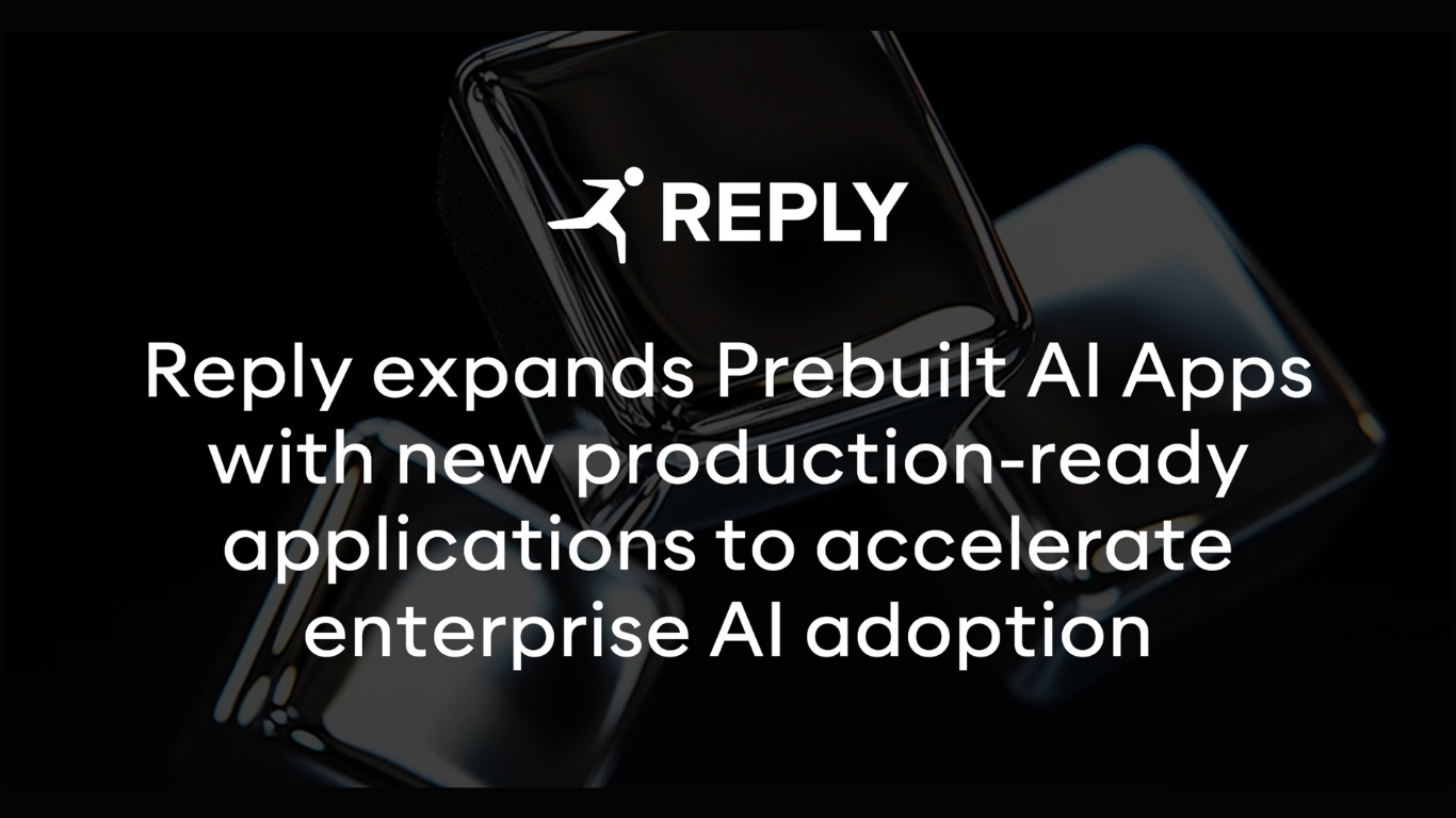 Reply Enhances Enterprise AI Adoption with New Ready-to-Use AI Apps
