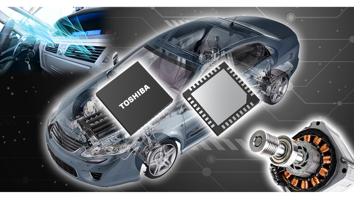 Toshiba Begins Sample Shipments of SmartMCD Motor Drive ICs with Integrated MOSFETs