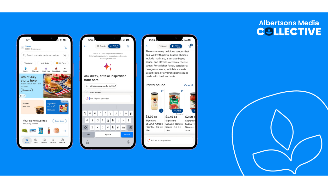 Albertsons Media Collective Launches Sponsored Product Discovery in AI Search Conversational Search