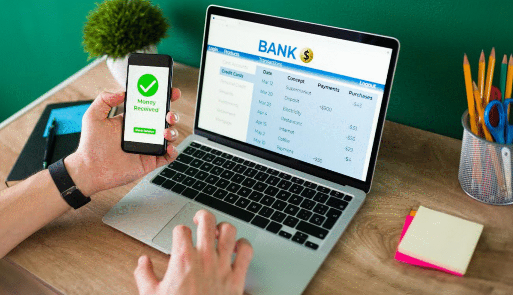Elavon Broadens All-In-One Payments Platform in North America. https://www.magnific.com/free-photo/wire-transfer-young-man-using-his-smartphone-laptop-banking-transaction-some-payments_27999422.htm#fromView=search&page=1&position=1&uuid=4a601f81-d14f-46cc-b1b3-77ab9350c6ce&query=all-in-one+payments+platform