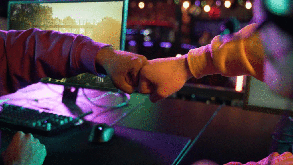 FreeCast Partners with WIRE3 for Fiber Streaming Platform. https://www.magnific.com/free-photo/gamers-fist-bump-after-winning-game_24799451.htm#fromView=search&page=1&position=0&uuid=1da91c78-4de6-453e-8fb6-044231e842f2&query=streaming+platform+partnership